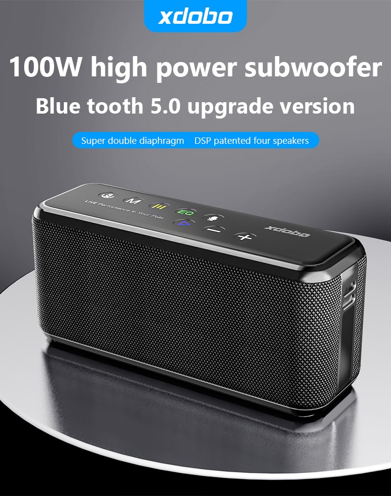XDOBO X8 MAX Bocina Bluetooth 5.0 de 100 Watts TWS »