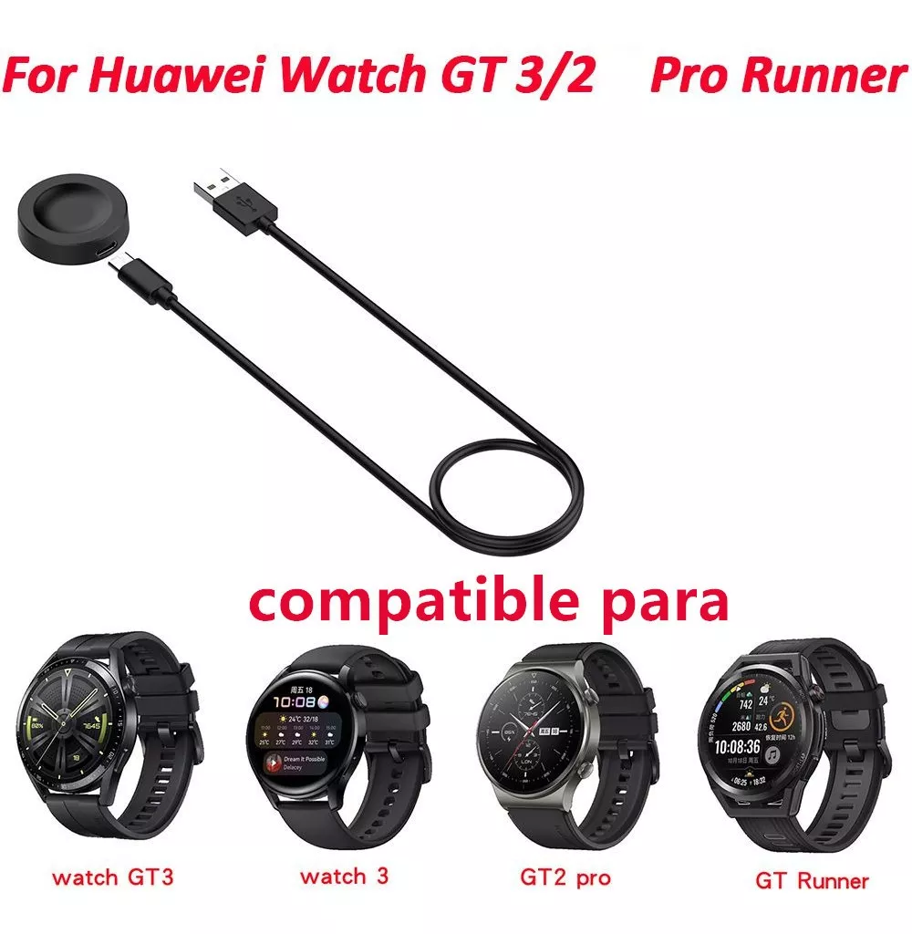 Cargador Para Huawei Watch Gt3/gt2 Pro/watch 3/gt Runner » VV eShop